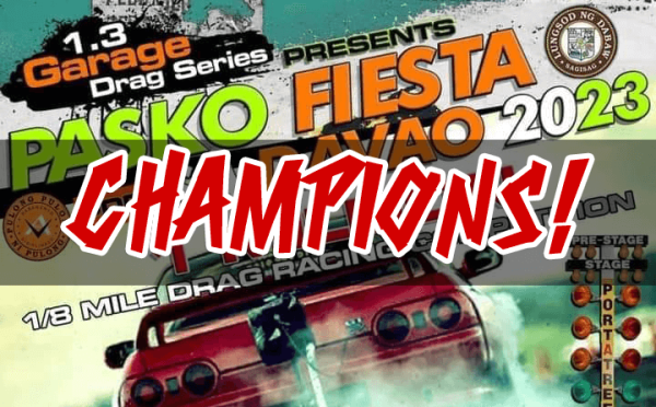 1.3 Garage Pasko Fiesta 1-8 Mile Drag Race Winners