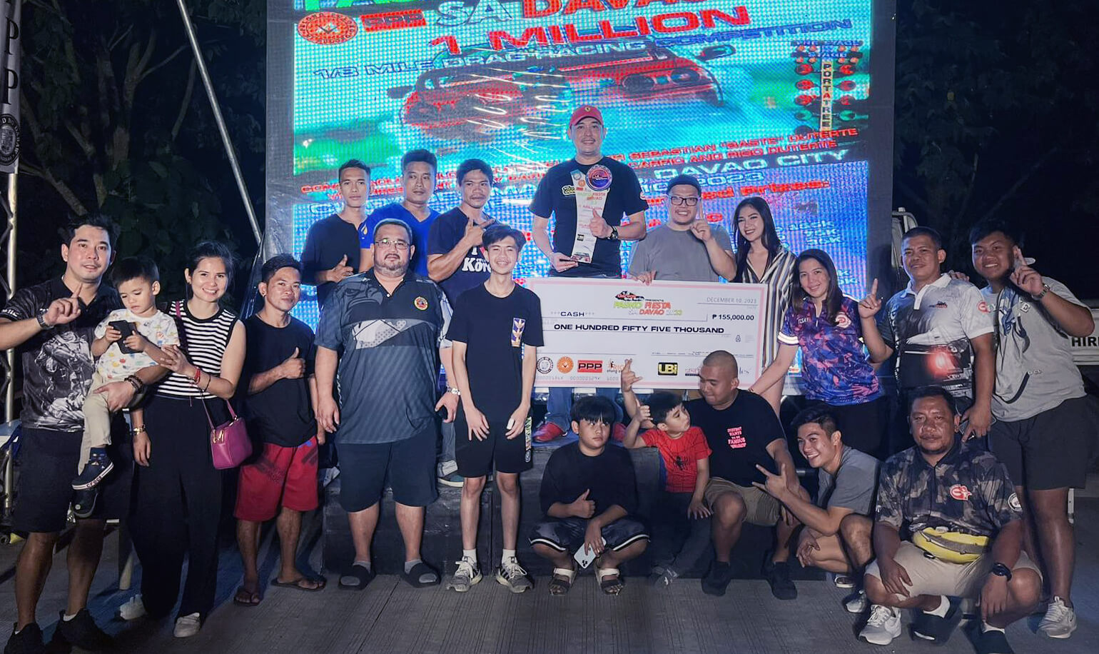 Elben Pang Wins Class A Pasko Fiesta Drag Race 2023 at Mandug